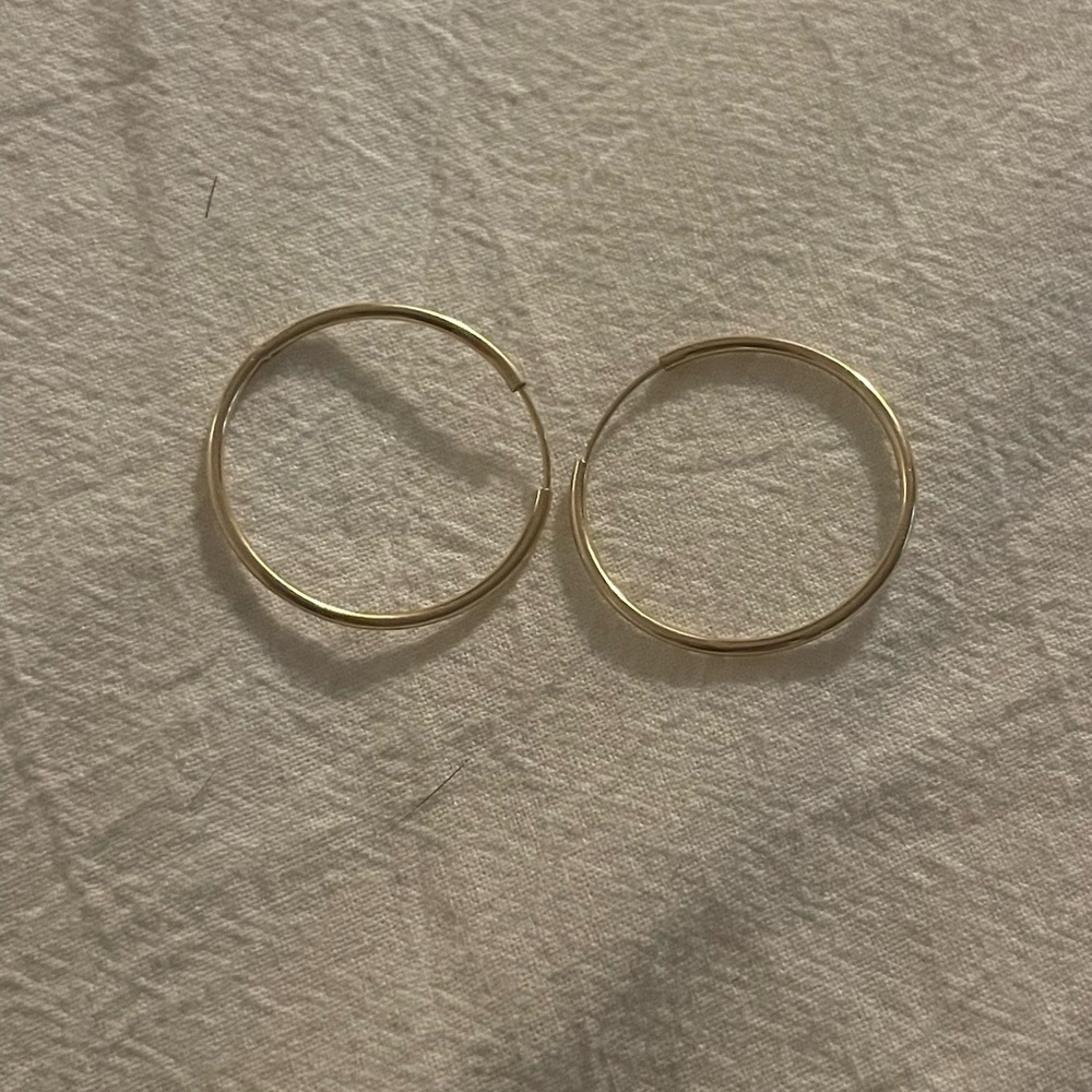 Gold hoops